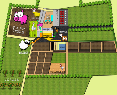 Plan Global ferme de la mantellerie